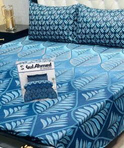 Double king size bed sheet Gul Ahmed box packed – luxury fabric