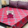 Luxury king size bed sheet Gul Ahmed with matching pillow covers box