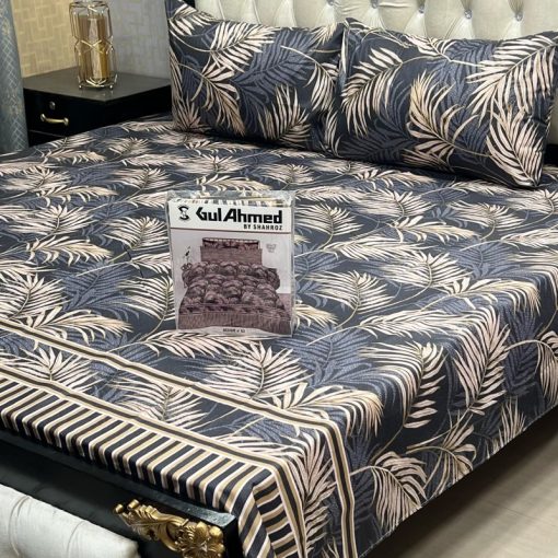 Buy Gul Ahmed double king bed sheet in box packing online Pakistan