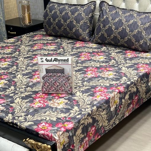 Branded Gul Ahmed king size bed sheet box packed Pakistan