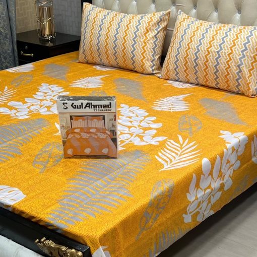 Gul Ahmed premium king size bed sheet box packed for gifting