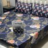 Gul Ahmed cotton king size bed sheet with stylish box packing