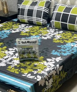 Gul Ahmed king size bed sheet box packed – premium collection