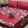 Gul Ahmed king size double bed sheet with box – elegant design