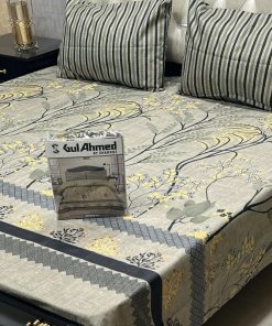 Gul Ahmed king bed sheet set – double size, box packed