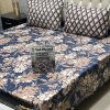 Branded Gul Ahmed king size bed sheet set with elegant box