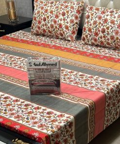Gul Ahmed luxury king size bed sheet with branded box