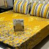Gul Ahmed king size double bed sheet set with pillowcases in box