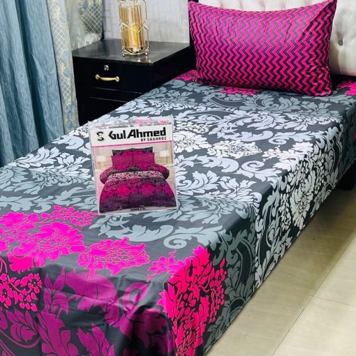 Single bed sheet pair set for winter – warm fabric