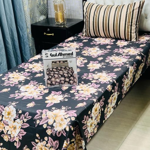 Buy quality single bed sheet pair set online in Pakistan