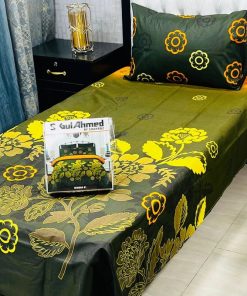 Kids single bed sheet pair set with 2 pillow covers