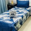 Single bed sheet pair set in Pakistan with 2 sheets and 2 pillow covers – floral design
