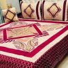 Jacquard Velvet King Size Bed Sheet Set with Soft Velvet Fabric for Cozy Comfort