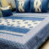 Jacquard Velvet King Size Bed Sheet Set with Cozy Velvet Feel and Luxurious Design