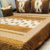 Jacquard Velvet King Size Bed Sheet Set with Rich Velvet Finish for Your Bedroom