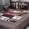 Jacquard Velvet King Size 4-Piece Bed Sheet Set for Comfort and Style