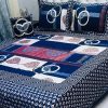 King Size Jacquard Velvet Bed Sheet Set with Matching Pillow and Cushion Covers