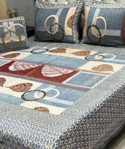Luxurious Jacquard Velvet King Size Bedding Set for a Cozy Bedroom