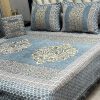 Soft and Luxurious Jacquard Velvet King Size Bed Sheet Set for a Cozy Bedroom