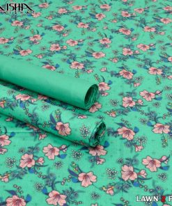 Nisha by Nishat NT-90 – 2 Piece Lawn Suit with Digital Printed Shirt and Dyed Trouser