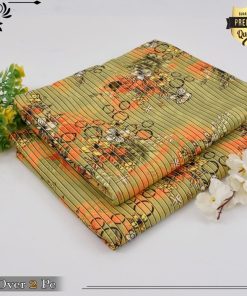 Women 2 Piece Cotton Allover Printed Suit CP-29 – Soft Unstitched Cotton for Summer