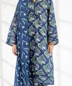 Ego EG-02 – Premium 3 Piece Jacquard Lawn Suit with Digital Printed Shirt, Sleeves & Dyed Trouser