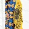 Ego EG-01 – 3 Piece Bana Dora Jacquard Lawn Suit with Digital Printed Shirt, Sleeves, Back & Dyed Trouser