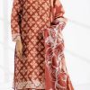 Ego EG-03 – 3 Piece Jacquard Lawn Suit with Digital Printed Shirt, Sleeves & Dyed Trouser