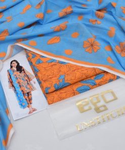 Ego EG-05 | Women’s 3 Piece Summer Digital Allover Lawn Printed Suit