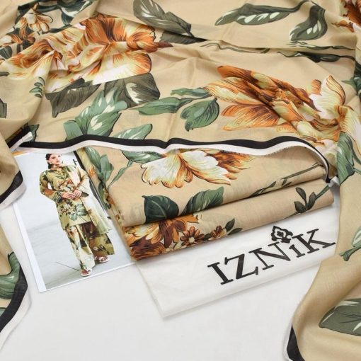 Iznik IZ-98 | Women’s 3 Piece Summer Digital Allover Lawn Printed Suit