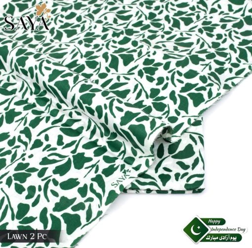 Saya SA-06 – 14 August Independence Day Lawn Suit with Printed Shirt & Trouser