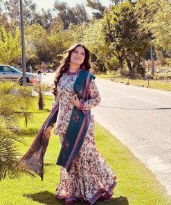Bin Saeed BS-111 Digital Printed Unstitched 3 Piece Lawn Suit for Women – Summer 2025