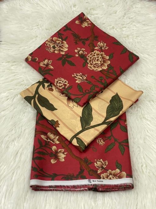 Bin Saeed BS-107 | Digital Printed 3 Piece Lawn Suit Summer 2025