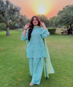 Bin Saeed BS-101 Digital Printed 3 Piece Unstitched Lawn Suit for Women – Summer 2025