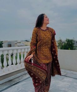 Bin Saeed BS-104 Digital Printed Unstitched 3 Piece Lawn Suit for Women – Summer 2025