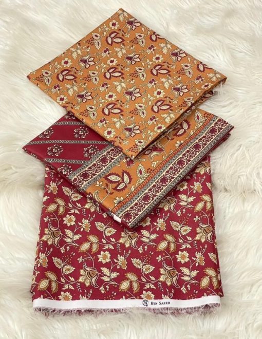 Bin Saeed BS-103 | Digital Printed 3 Piece Lawn Suit Summer 2025