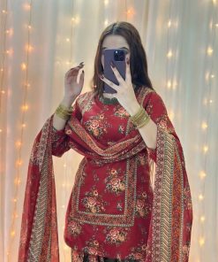 Bin Saeed BS-108 Digital Printed Unstitched 3 Piece Lawn Suit for Women – Summer 2025