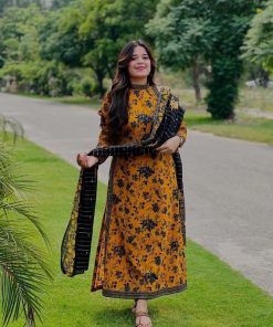 Bin Saeed BS-110 Digital Printed Unstitched 3 Piece Lawn Suit for Women – Summer 2025