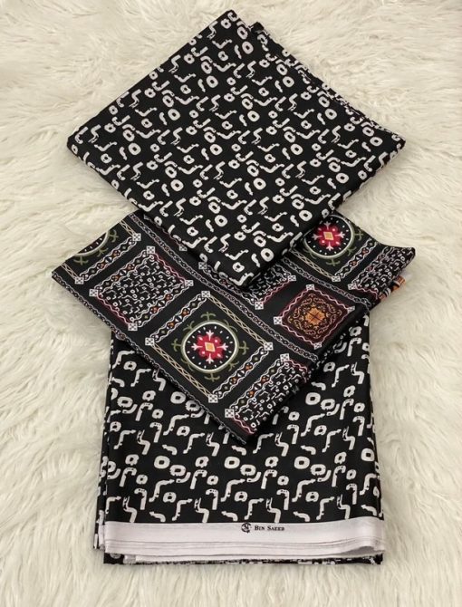 Bin Saeed BS-106 | Digital Printed 3 Piece Lawn Suit Summer 2025