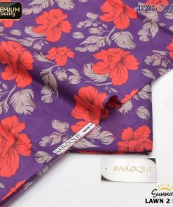 Baroque BR-66 Digital Allover Printed 2 Piece Lawn Suit for Women – Summer 2025