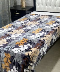Single Bed AC Blanket – Printed Design 13, premium single bed blanket with fine finishing.