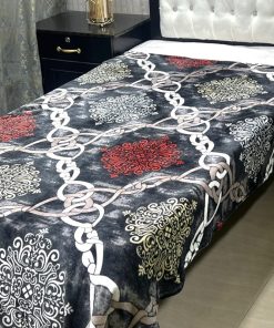 Single Bed AC Blanket – Printed Design 7, lightweight and durable single bed blanket.