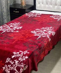 Single Bed AC Blanket – Printed Design 14, ultra-soft and lightweight printed blanket.
