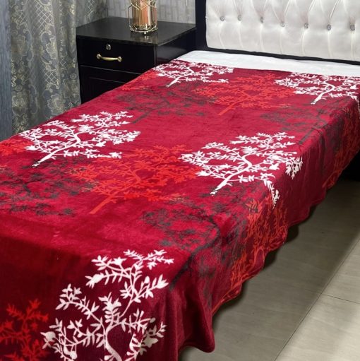 Single Bed AC Blanket – Printed Design 14, ultra-soft and lightweight printed blanket.