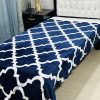 Single Bed AC Blanket – Printed Design 18, stylish and cozy AC blanket at low price.