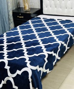 Single Bed AC Blanket – Printed Design 18, stylish and cozy AC blanket at low price.