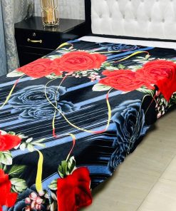 Single Bed AC Blanket – Printed Design 15, affordable AC blanket for summer comfort.