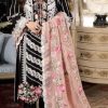 Crimson CM-01 Women’s 3 Piece Embroidered Lawn Suit with Bamber Chiffon Embroidered Dupatta