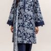 Beechtree BT-16 3 Piece Digital Lawn Suit with Dyed Cotton Trouser and Printed Lawn Dupatta