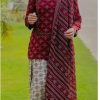 Bin Saeed BS-113 – 3 Piece Unstitched Digital Printed Lawn Suit with Dyed Trouser and Coordinated Dupatta for Summer 2025
